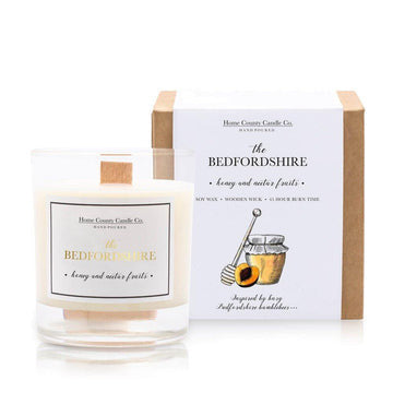 The Bedfordshire Candle by Home County Candles.