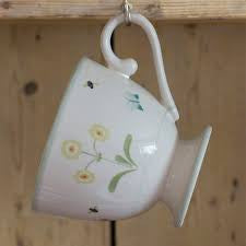 Susie Watson pottery Green Auricula Large Mug. 