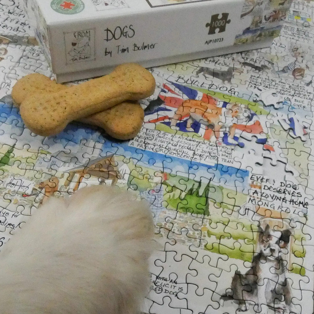 Dogs by Tim Buller 1000 Piece Jigsaw Puzzle.