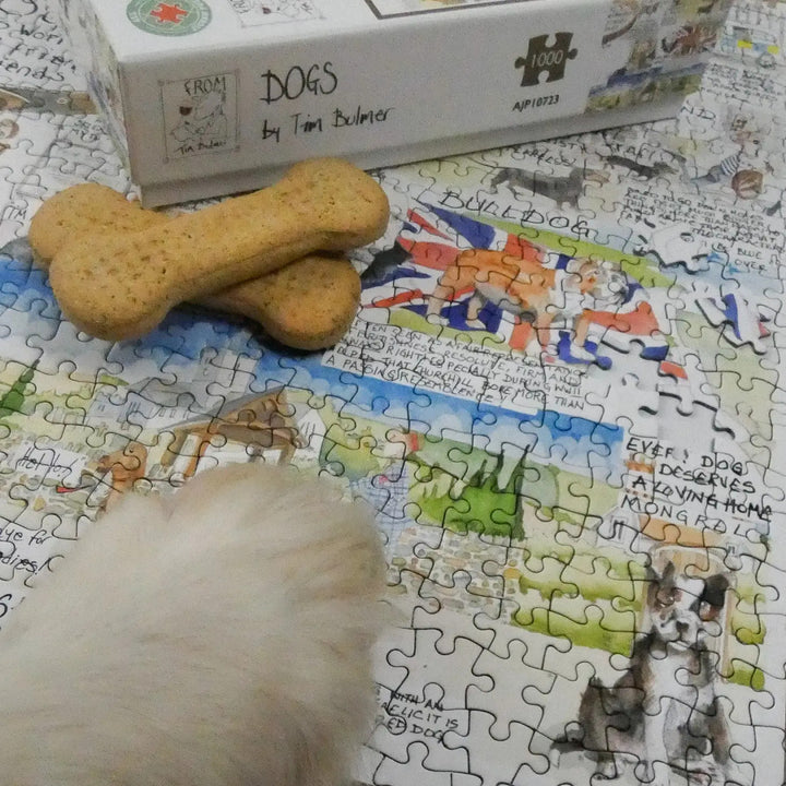 Dogs by Tim Buller 1000 Piece Jigsaw Puzzle.