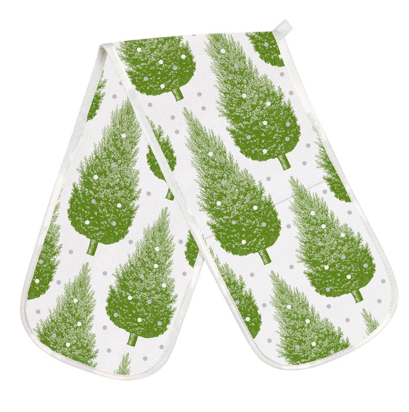 Thornback & Peel Christmas Tree Double Oven Glove.