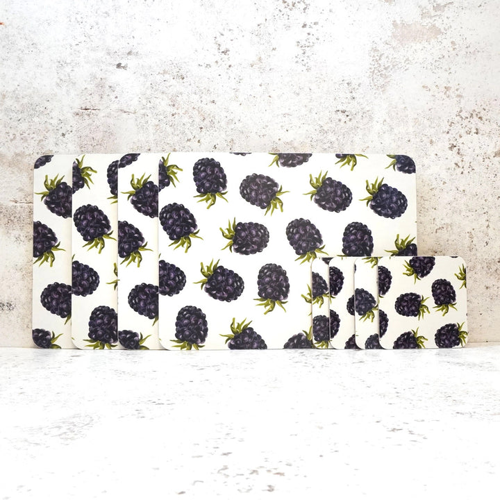 Blackberry Placemat by Corinne Alexander