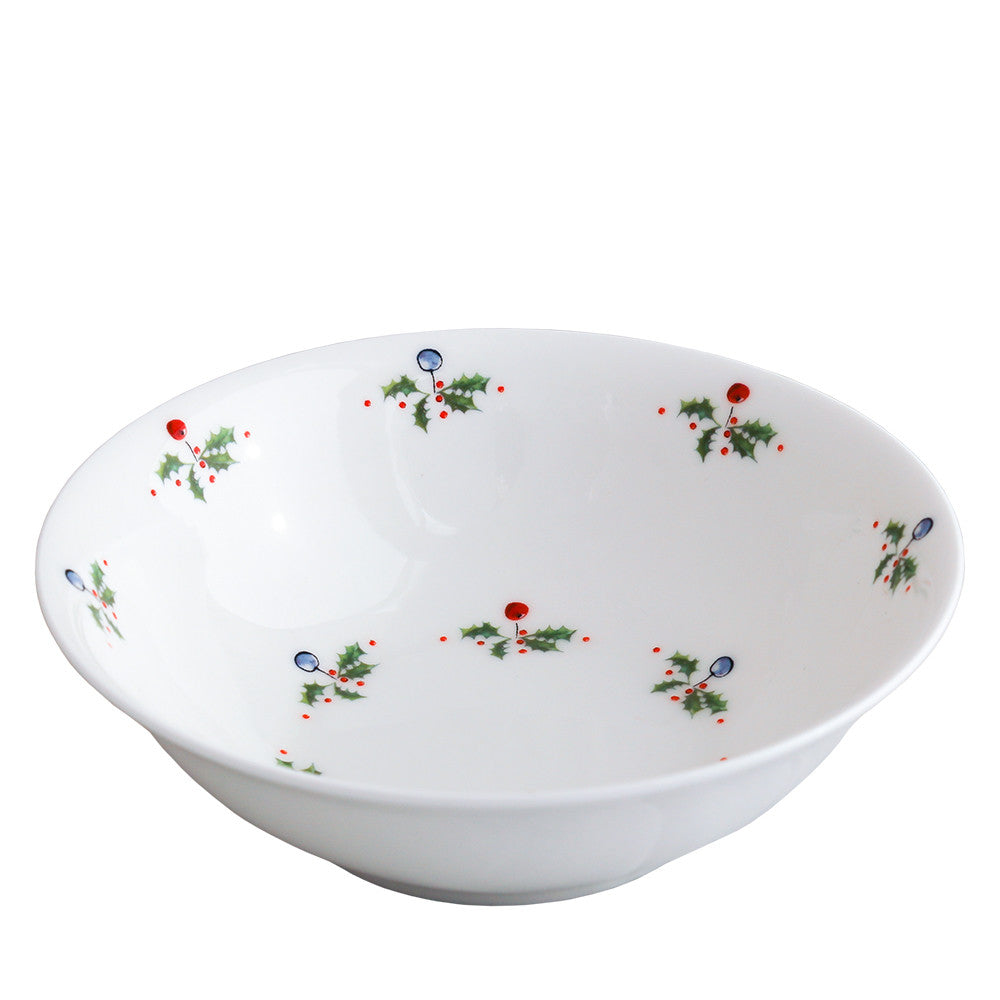 Jane Abbott Holly & Berry China Bowl by Jane Abbott