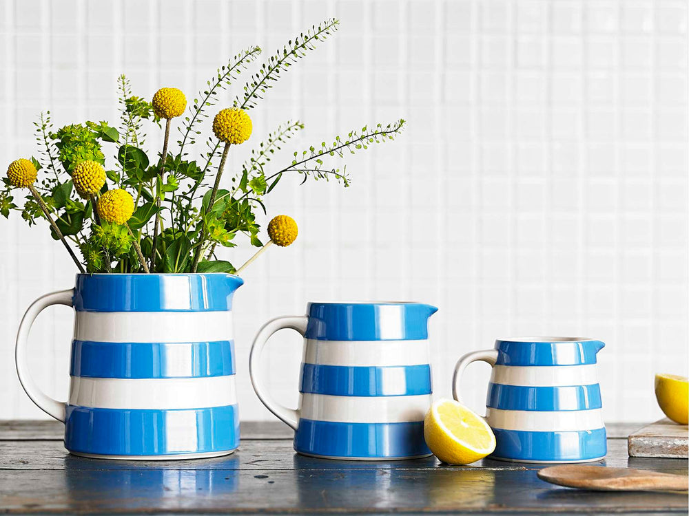 Large Dreadnought Jug - blue