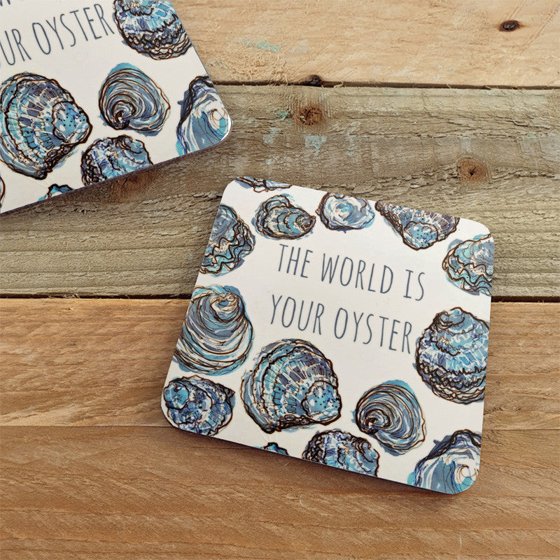 The World is your Oyster Coster by Port & Lemon