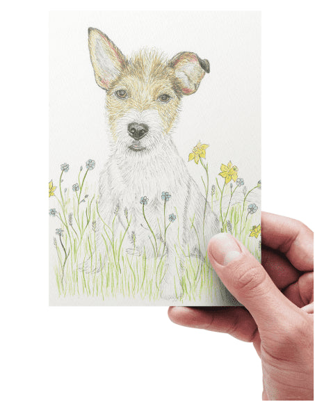 Dora the Explorer Blank Greetings Eco Card by Jen Winnett 