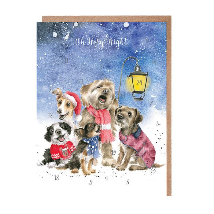 'Oh Holy Night' Advent Calendar by Wrendale Designs
