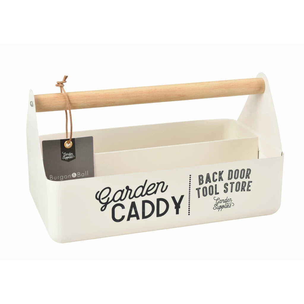 Garden Caddy in Stone by Burgon & Ball