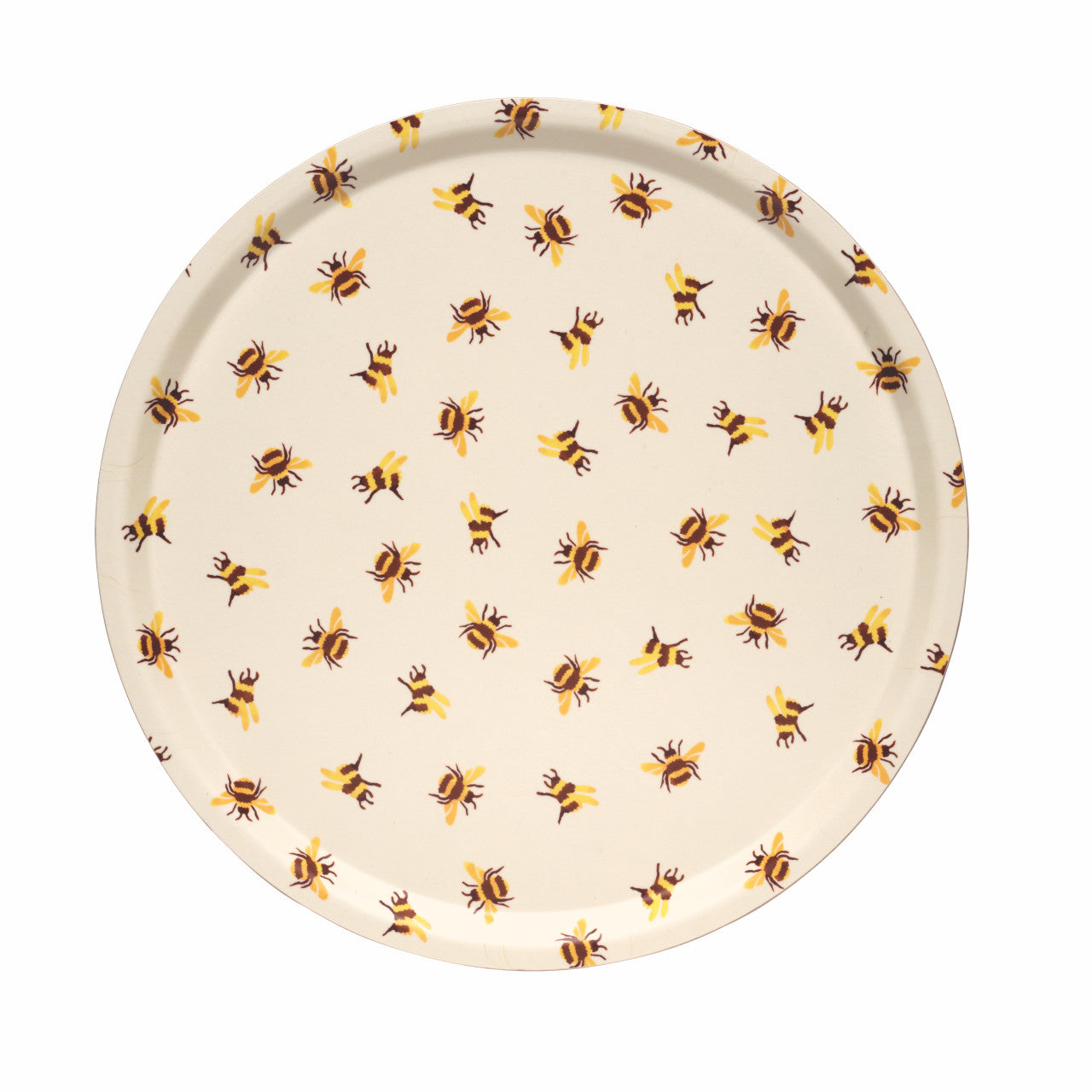Emma Bridgewater Bumblebee Round Birch Tray Eco-Friendly!