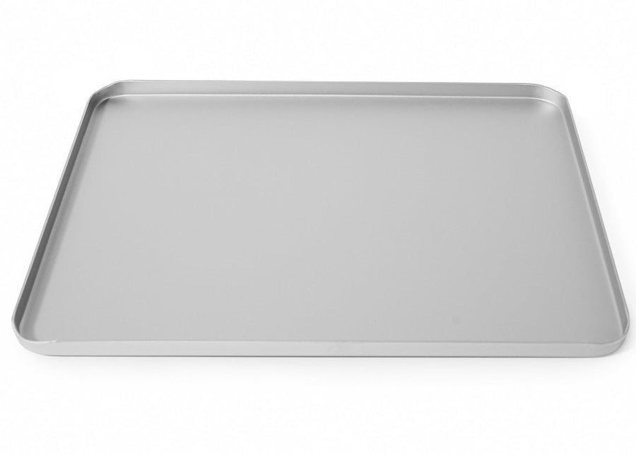 10 x 8 inch heavy duty biscuit tray from Silverwood Bakeware. Handmade in the UK.