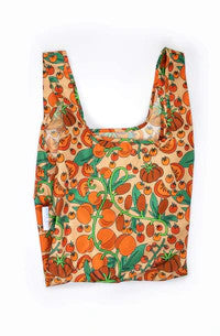 Tomato Medium Reusable Bag made form 100% recycled plastic bottles from Kind Bag London.