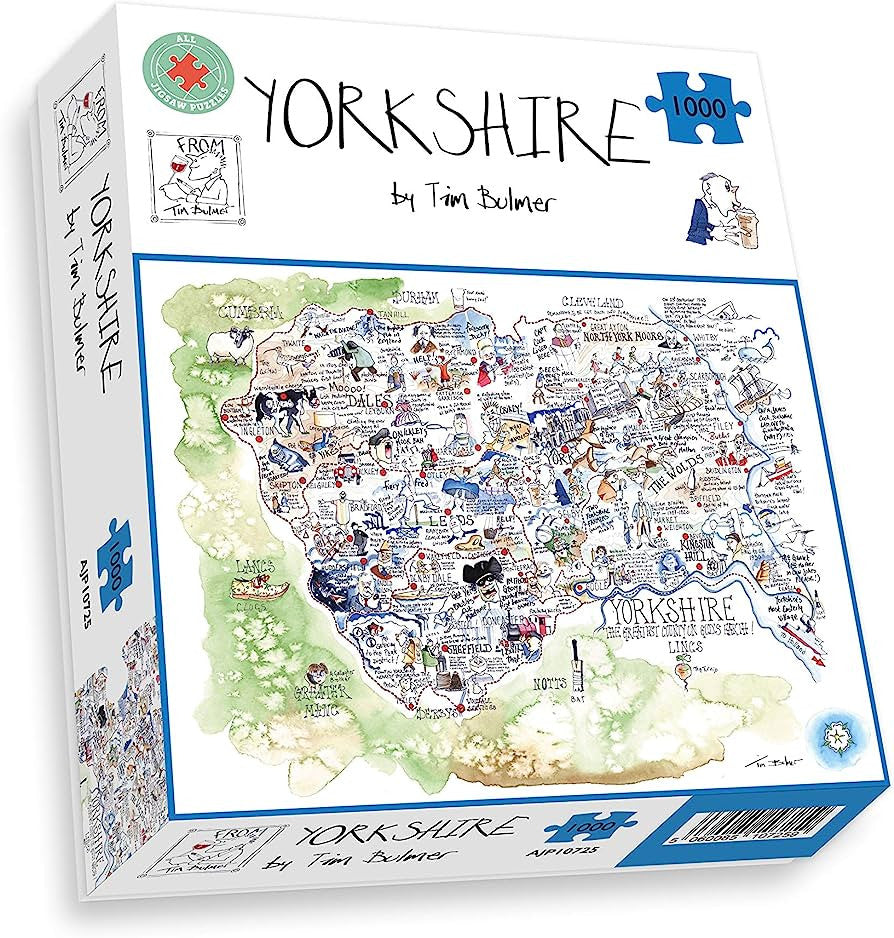Yorkshire 1000 Piece puzzle by Tim Bulmer