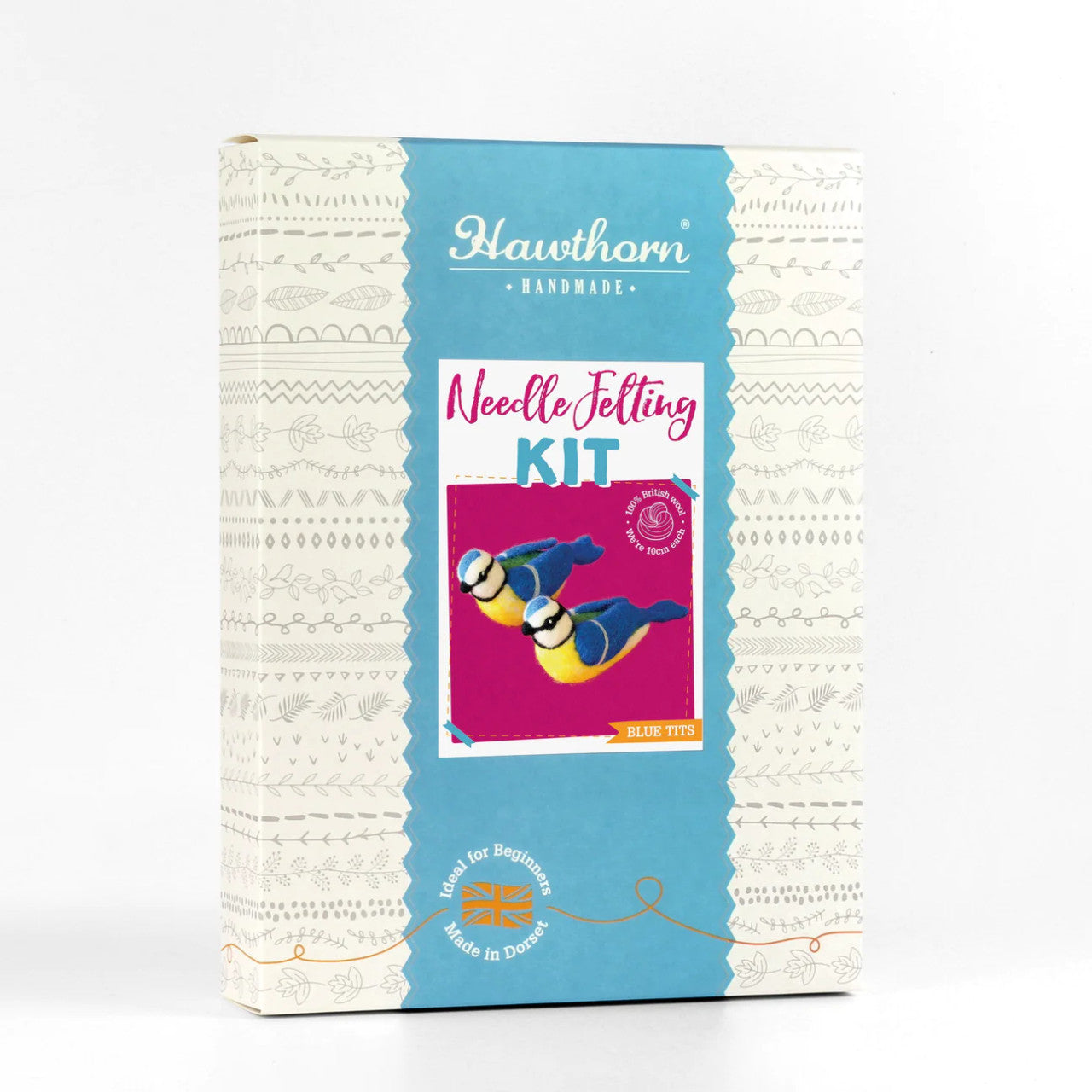 Blue Tits Needle Felting Kit 