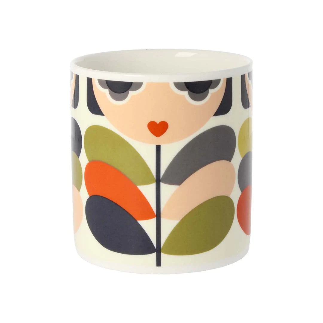 Lady Stem Bone China Mug by Orla Kiely