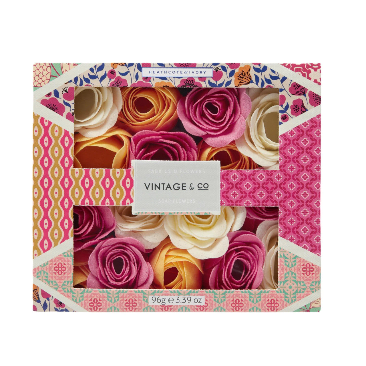 Vintage & Co Soap Flowers by Heathcote & Ivory.