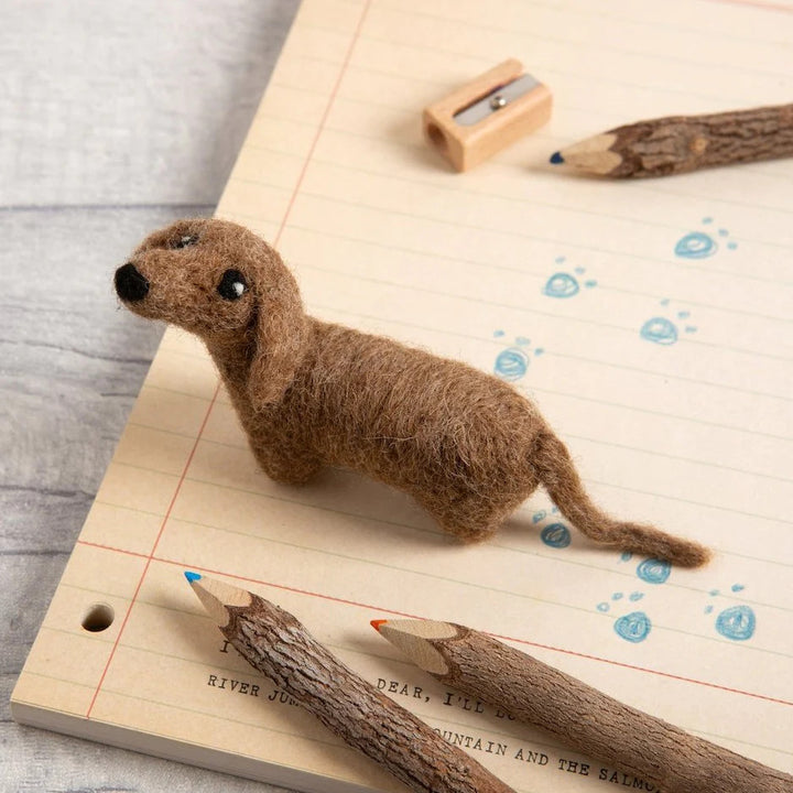 Dachshund Mini Felting Kit