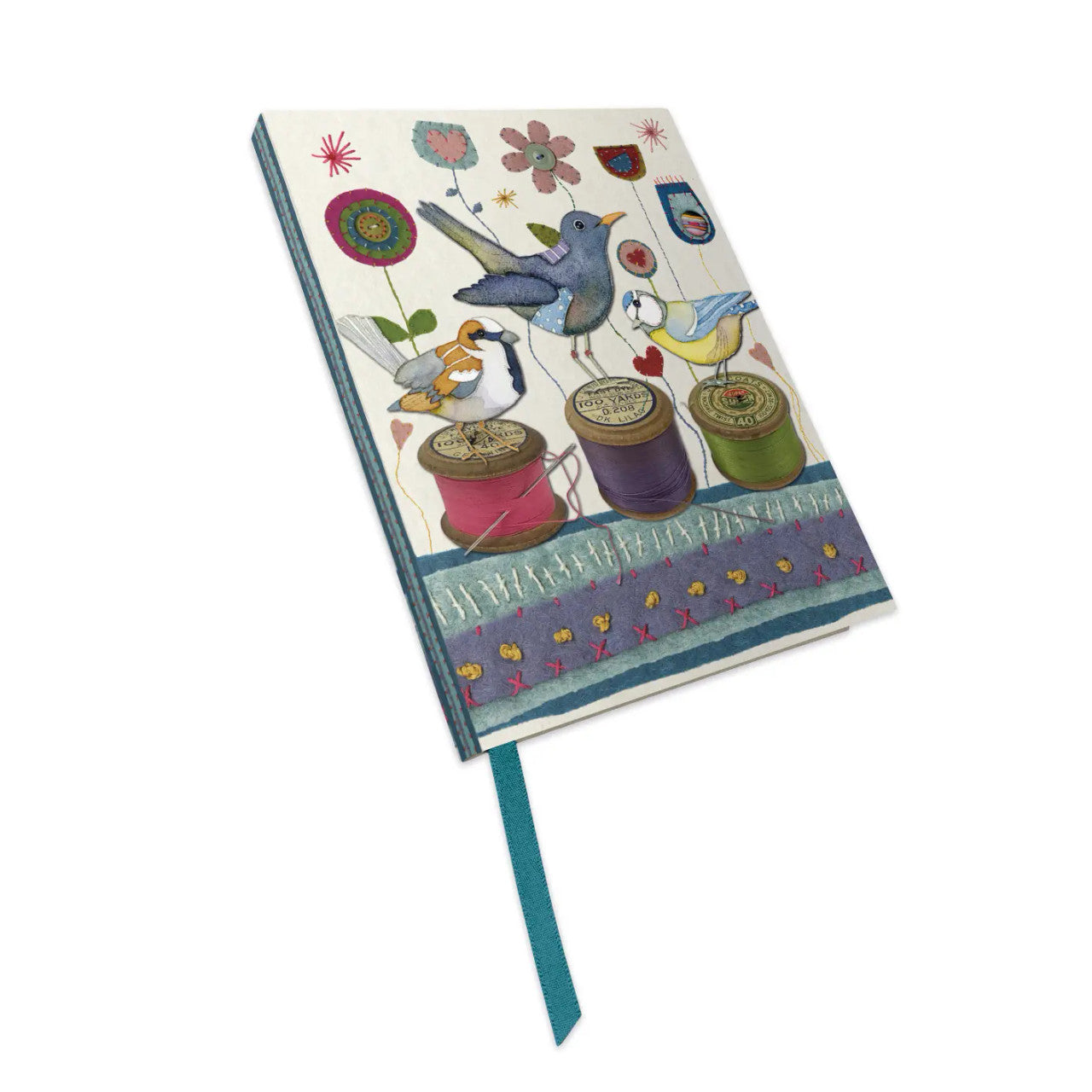 Emma Ball Cotton Reel Bird Bound Notebook