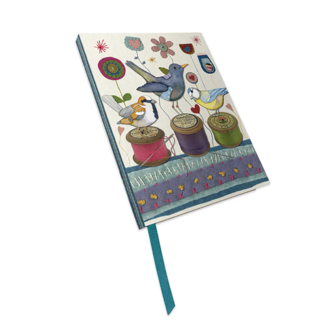 Emma Ball Cotton Reel Bird Bound Notebook