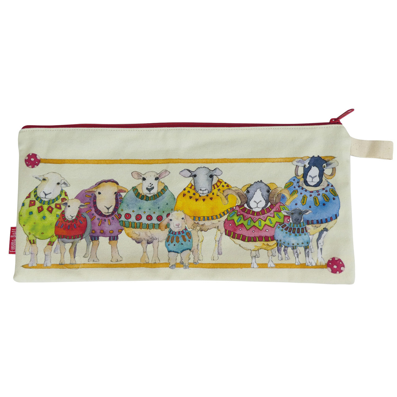 Sheep in Sweaters Long Project Bag from Emma Ball,