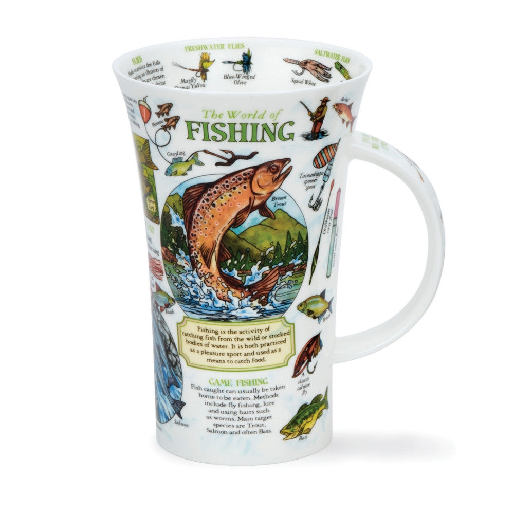 Glencoe World of Fishing Mug by Dunoon.