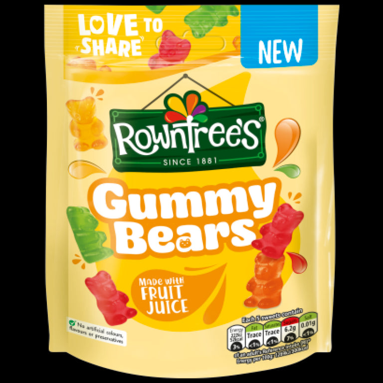 Rowntree's Gummy Bears 115g