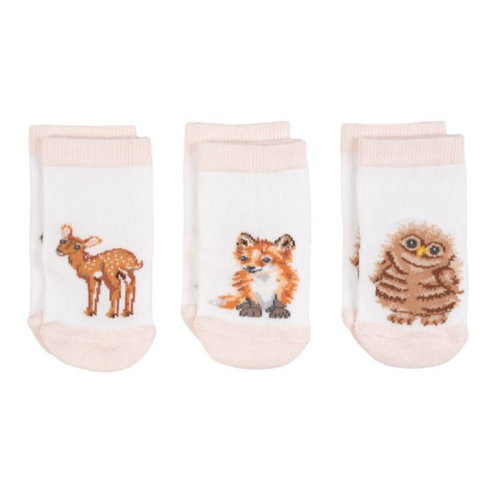 'Little Forest' Woodland Animals Socks Set by Wrendale Designs