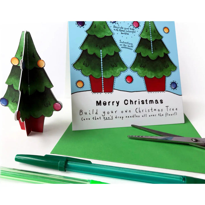 Make Your Own Christmas Tree Card