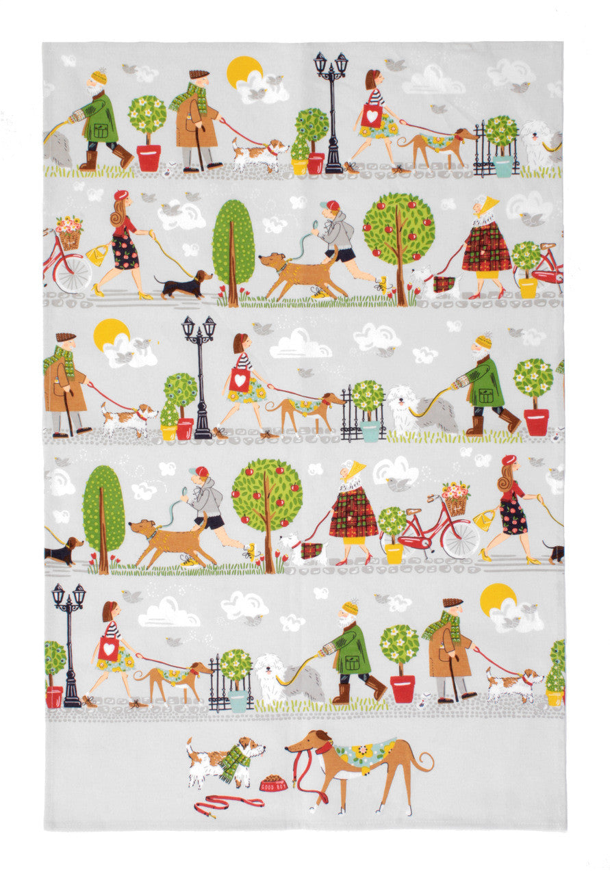Walkies 100% Cotton Tea Towel from Ulster Weavers.