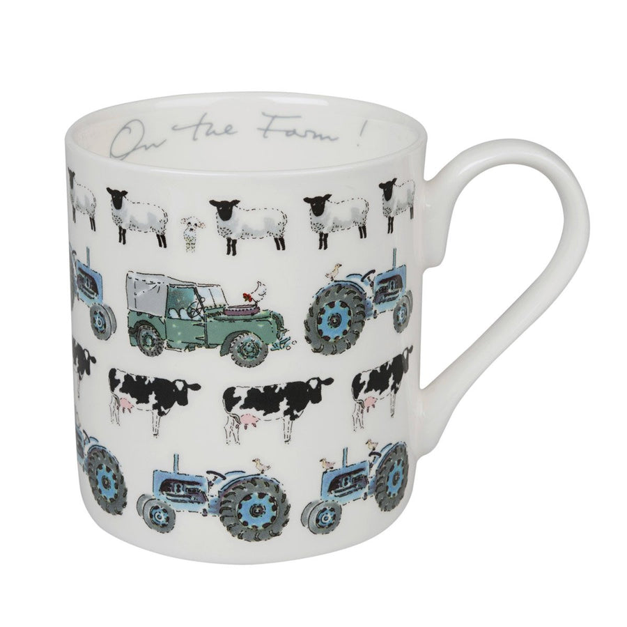 Sophie Allport bone china On the Farm mug.