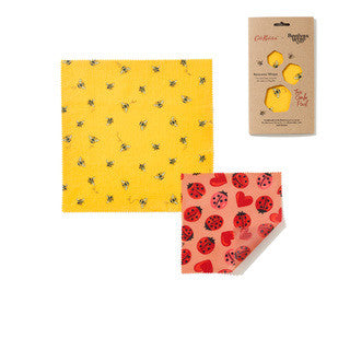 Cath Kidston Creature Comforts Beeswax Wrap - Set of 2