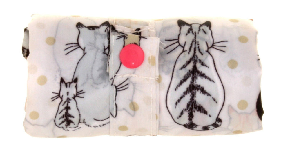 Cats In Waiting packable bag by Ulster Weavers 