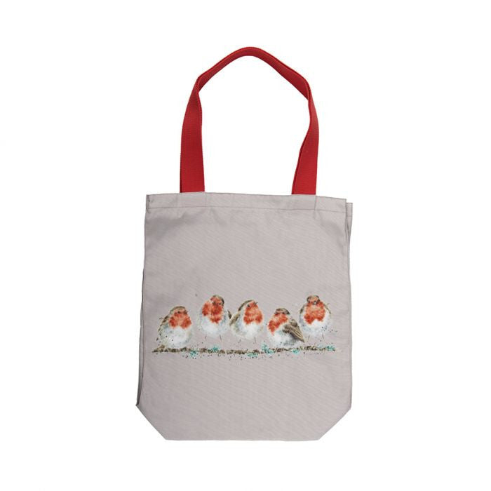 Jolly Robins Canvas Tote Bag