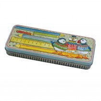 Emma Ball Woolly Puffins Pencil Tin