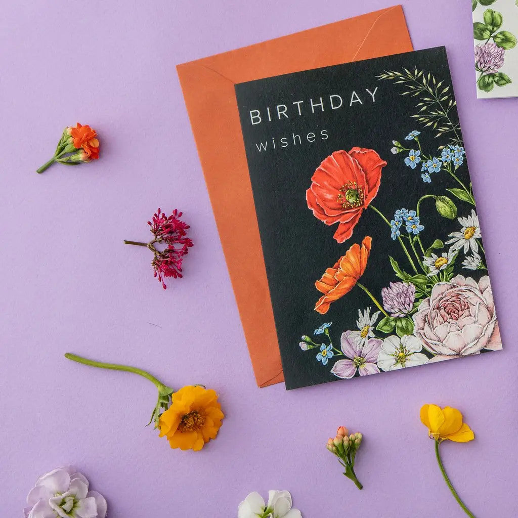 Champ de Fleur - Birthday Wishes Card