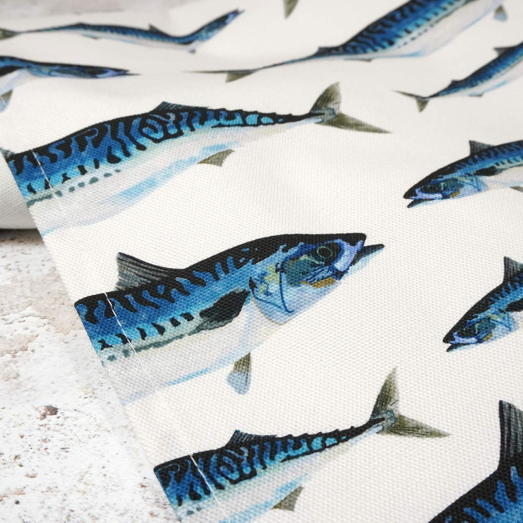 Mackerel Tea Towel by Corinne Alexander.