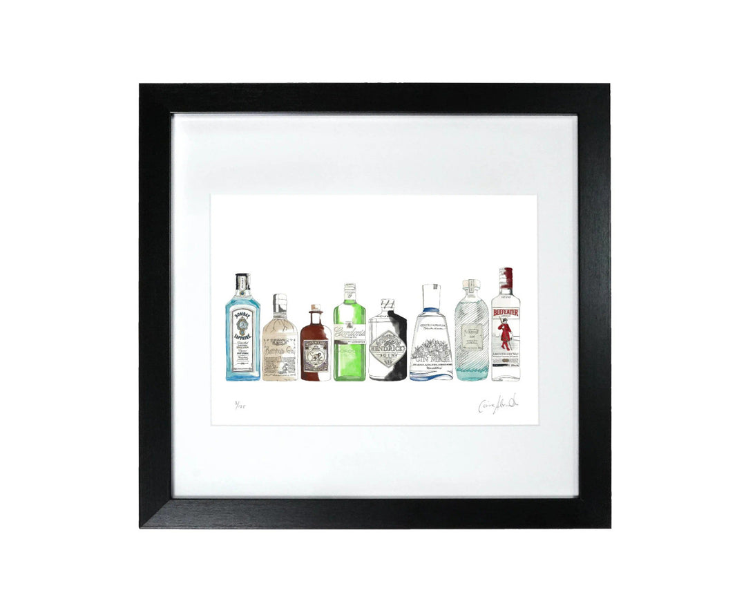 Gin Print by Corinne Alexander