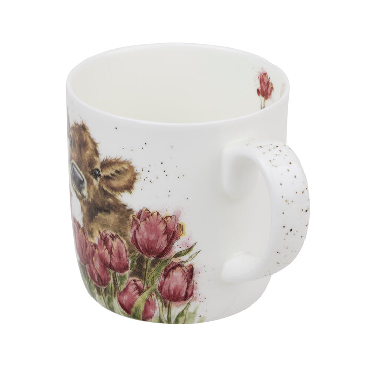 Bessie Bone China Mug from Wrendale Designs by Royal Worcester.