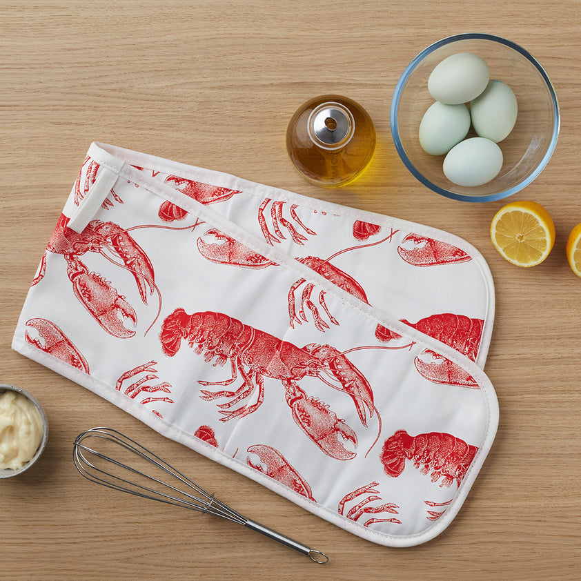 Thornback & Peel Lobster 100% Cotton Double Oven Glove