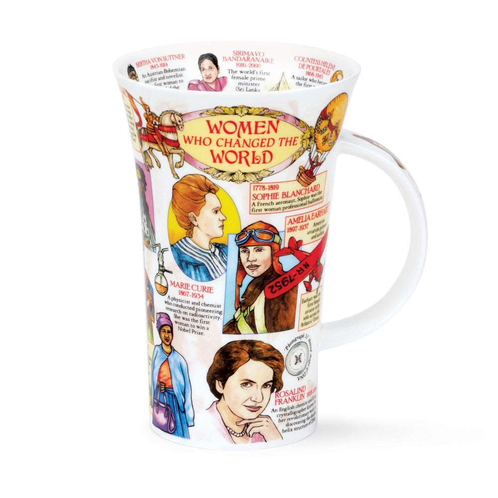 Bone china Dunoon Glencoe Women Who Changed the World mug