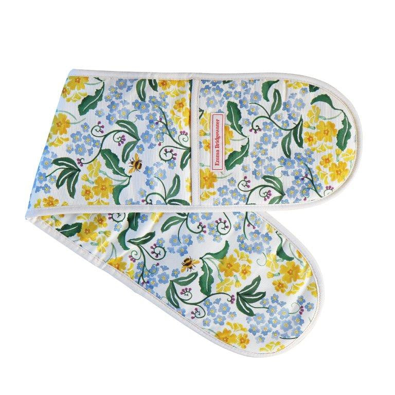 Emma Bridgewater Forget Me Not & Primrose Double Oven Glove