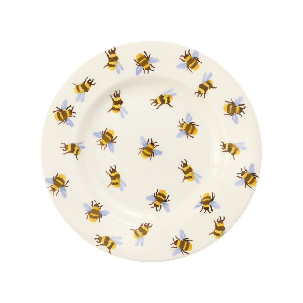 Emma Bridgewater Hand Made 2022 Bumblebee 8 1/2 inch plate.