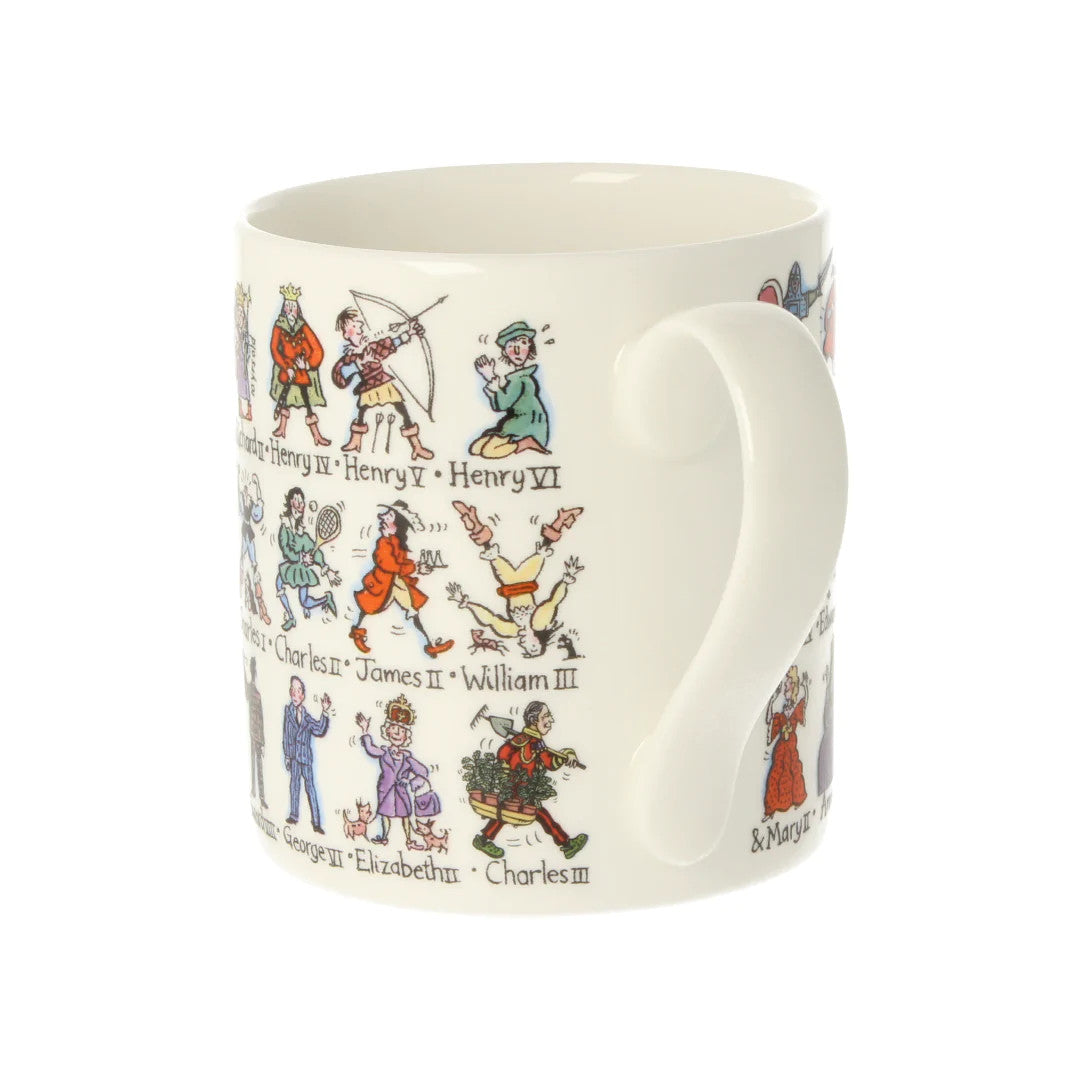 Kings & Queens of England Bone China Mug by Picturemaps
