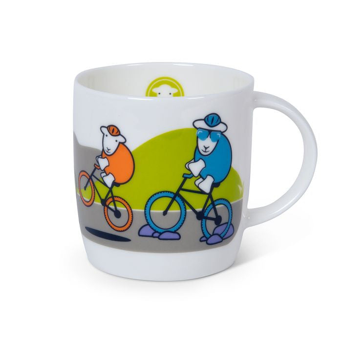 herdy cycling mug. Made in England.