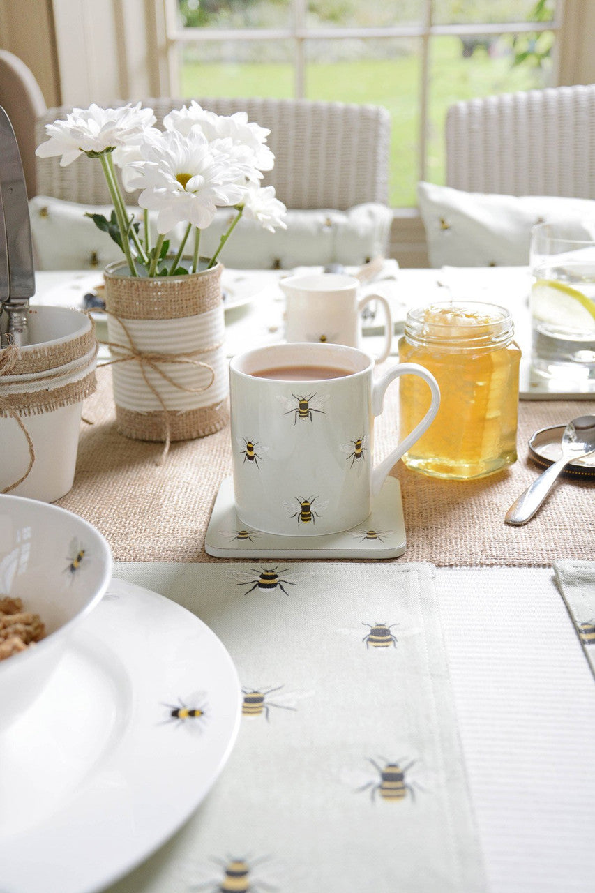 Bees set of 4 coasters from Sophie Allport