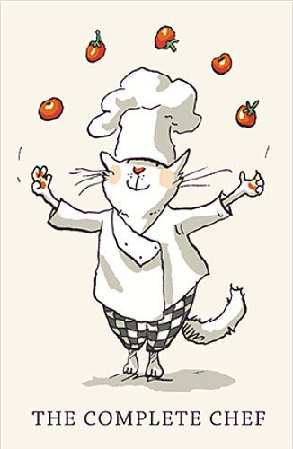 The Complete Chef Tea Towel by Anita Jeram.