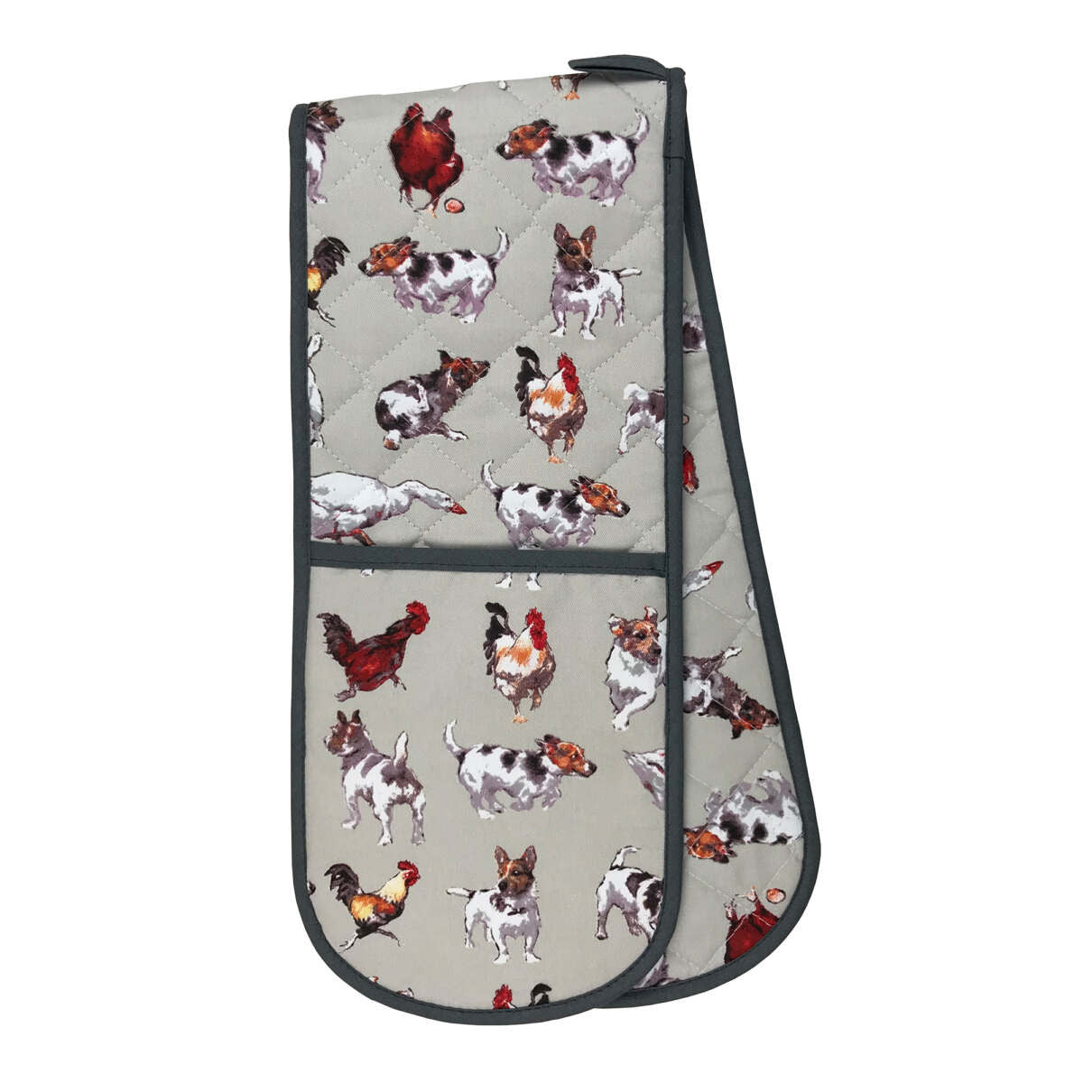 Farmyard Frolics Cotton Apron by Samuel Lamont.