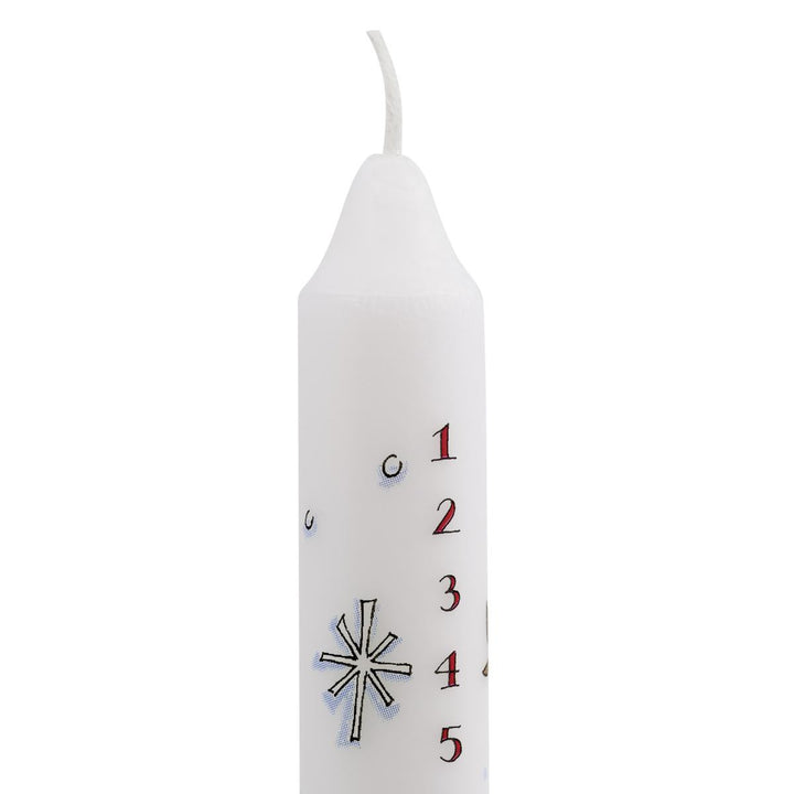 Alison Gardiner Snowmen Advent Candle