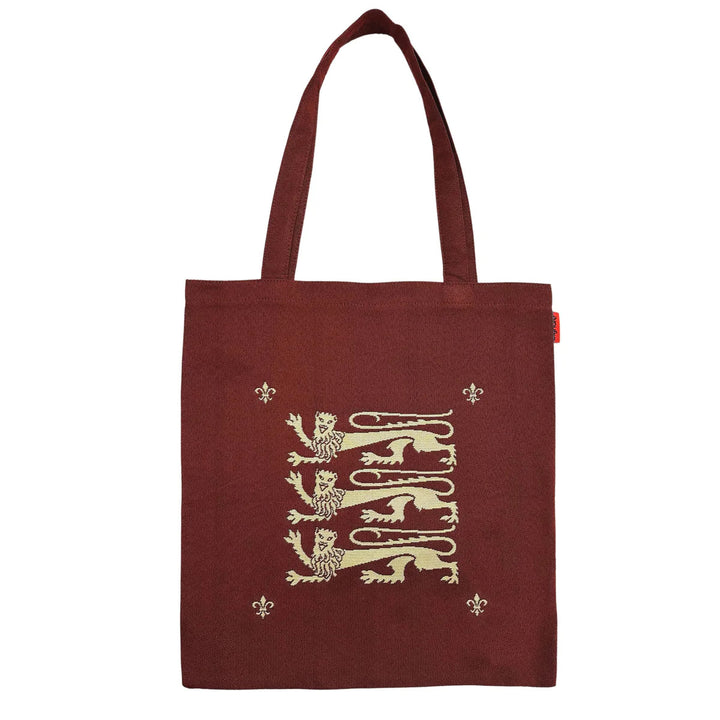 Three Lions Flat Tote Bag.