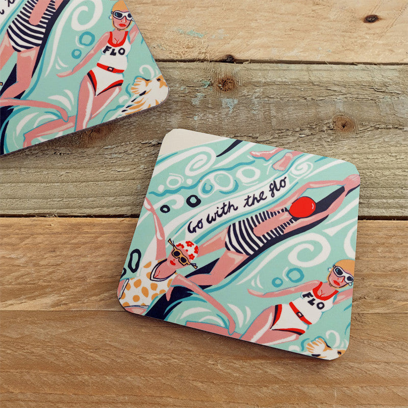 Go with the Flo Coaster by Port & Lemon