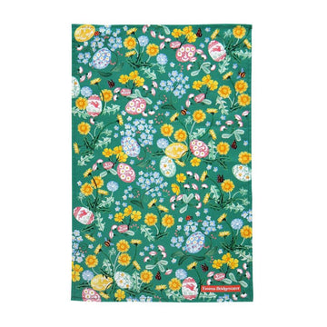 Emma Bridgewater Easter Egg Hunt Tea Towel 100% cotton tea towel. Image